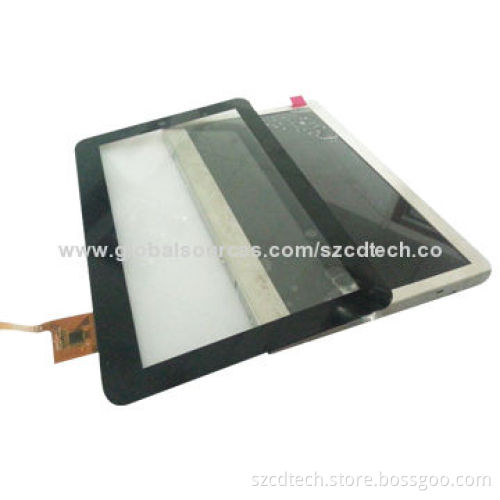 7.0-inch TFT LCD with P-CAP, LVDS Interface, 1,024 x 600P Resolution, Supports Operating with Gloves